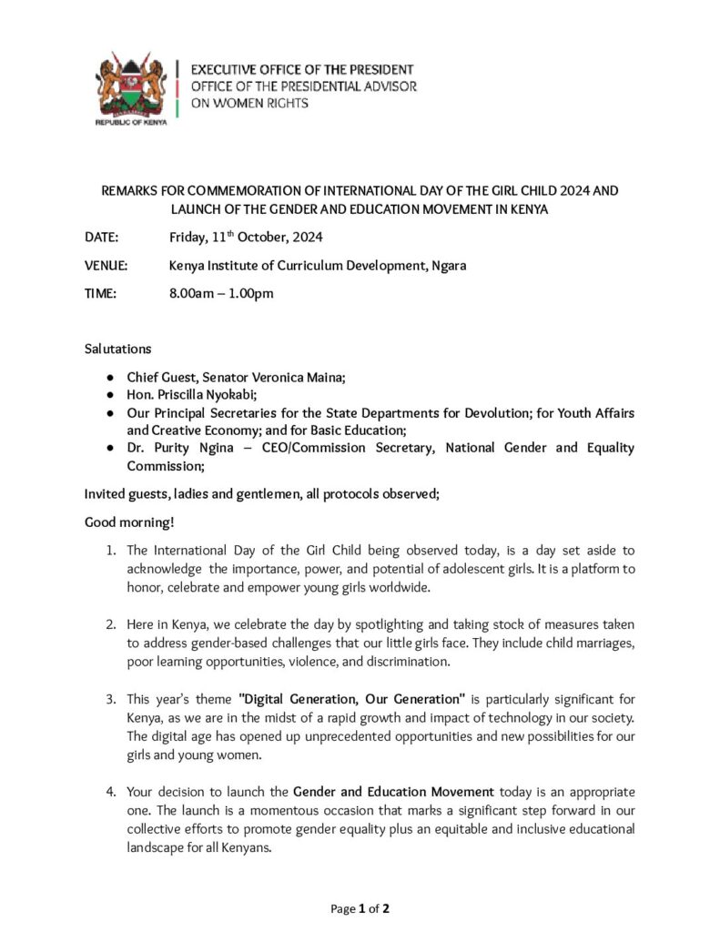 thumbnail of NGEC SPEECH FOR INTERNATIONAL DAY OF THE GIRL CHILD 2024